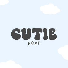 Load image into Gallery viewer, VINYL CUSTOM (cutie font)