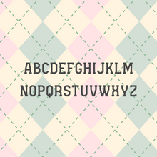 Load image into Gallery viewer, VINYL CUSTOM (preppy font)