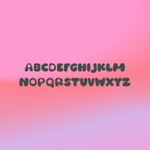 Load image into Gallery viewer, VINYL CUSTOM (flower power font)