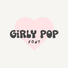 Load image into Gallery viewer, VINYL CUSTOM (girly pop font)
