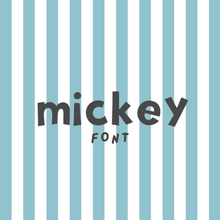 Load image into Gallery viewer, VINYL CUSTOM (mickey lowercase font)
